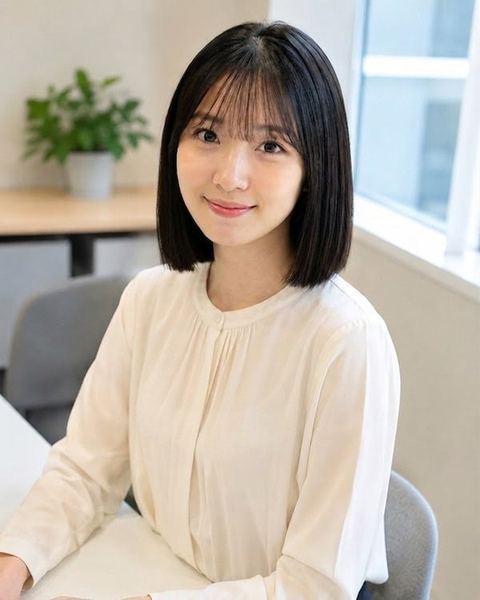 切りっぱなしボブ