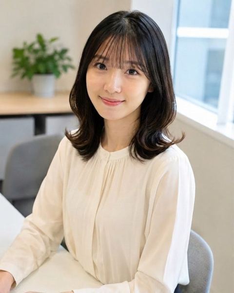 外ハネミディ